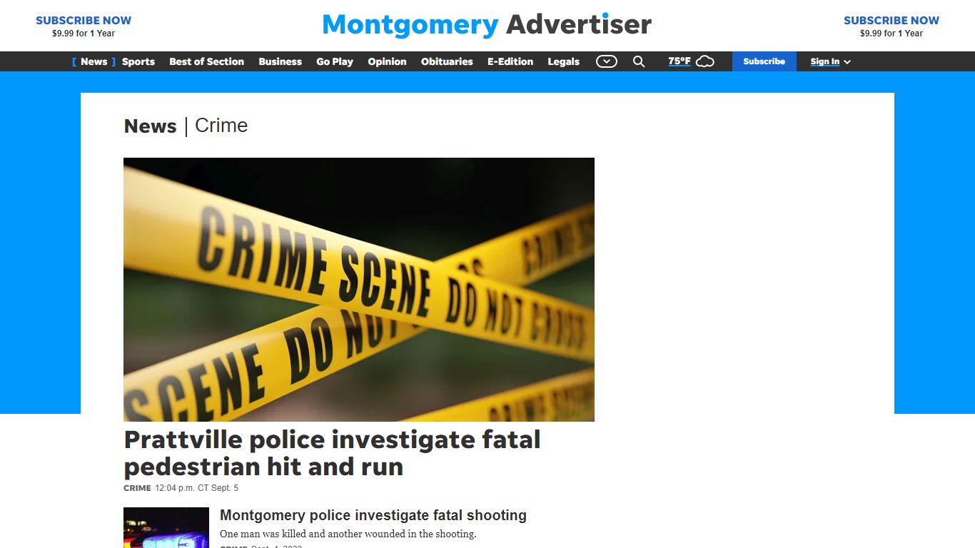 Crime news and photos -- Montgomery Advertiser Crime and Arrest ...